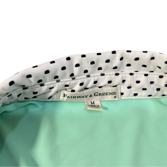 Fairway & Greene Green Fitted Short Sleeve Polo - Picture 3 of 7
